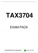 TAX3704 EXAM PACK 2023
