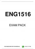 ENG1516 EXAM PACK 2024