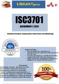 ISC3701 Assignment 2 due 14 May 2024