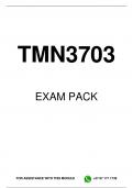 TMN3703 EXAM PACK 2024