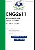 ENG2611 Assignment 1 (QUALITY ANSWERS) 2024 
