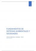Tema 1 ESS/SAS: Fundamentos de Sistemas Ambientales y Sociedades - IBDP 