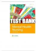 Complete Test Bank for Neeb's Mental Health Nursing 5th Edition by Gorman