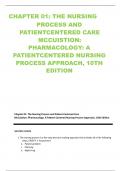  TEST BANK FOR PHARMACOLOGY 10TH EDITION BY MCCUISTION; A Patient Centered Nursing Process Approach 10th edition 