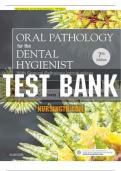 Oral Pathology for the Dental Hygienist, 7th Edition BY  Ibsen  TEST BANK