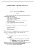 Aantekeningen Verbintenissenrecht - Hoorcolleges, Werkgroepen & Jurisprudentie 