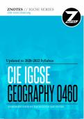 Case Studies. Geography 0460.