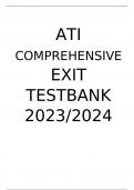 ATI COMPREHENSIVE EXIT TESTBANK 2023/2024