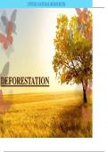 Deforestation- Environmental Science