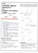 Lecture notes Unit 17 - Organic Chemistry II A-Level Chemistry