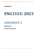 ENG1515 ASSIGNMENT 2 2023