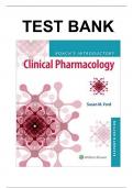 Test Bank For Introductory Clinical Pharmacology 11th Edition By Susan Ford All Chapter| Complete Guide Newest Version 2023