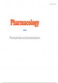 Farmacology (farmacologie) samenvatting