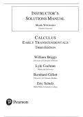 Complete Solution Manual Calculus Early Transcendentals 3rd Edition Questions & Answers with rationales 
