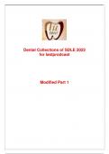 Dental Collections of SDLE 2022 for last prodcast