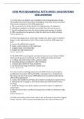 hesi PN fundamentals review study guide v1