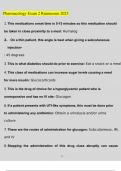 Rasmussen College:Pharmacology Exam 2 Study Guide 