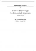 Human Physiology An Integrated Approach 7e Dee Unglaub Silverthorn (Instructor Manual)