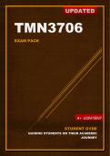 TMN3706 Exam Pack 2024 (Updated)