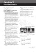 McGraw-Hill Ryerson Grade 12 Chemistry - Equilibrium Unit Answers