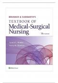Brunner & Suddarth's Textbook of Medical-Surgical Nursing (Brunner and Suddarth's Textbook of Medical-Surgical) 14th Edition