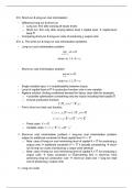 Microeconomics exam revision notes