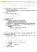 Cell Structure and Function Final Exam Study Guide 