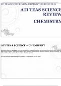 ATI TEAS SCIENCE REVIEW- CHEMISTRY | VERIFIED TEAS