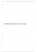 BIOD210 Genetics Module 3 Exam - Portage