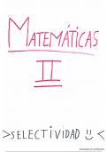 Apuntes Matemáticas II 2°Bachillerato y Selectividad 