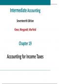 Intermediate Accounting chapter 19 Accounting for Income Taxes slides
