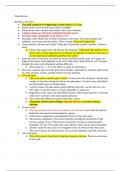 Summary NURSING 112023 basic adult health Final Exam Review- Keiser University