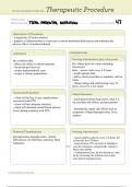 Total Parenteral Nutrition (TPN) - Therapeutic Procedure