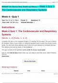 HPR205 The Human Body Health and Disease > Week 4 Quiz 1: The Cardiovascular and Respiratory Systems