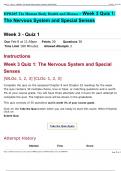 HPR205 The Human Body Health and Disease > Week 3 Quiz 1: The Nervous System and Special Senses