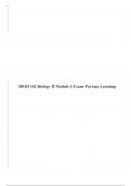 BIOD 102 Biology II Module 4 Exam- Portage Learning