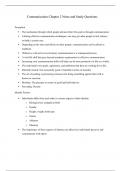 Communication Chapter 2 notes