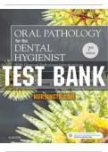 Exam (elaborations) Ibsen: Oral Pathology for the Dental Hygienist, 7th Edition Test Bank 2023/2024