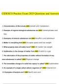 CIDESCO Practice Exam  questions and answers latest 2023 - 2024 [100% correct answers]