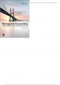 Test Bank For Managerial Accounting Creating Value in a Dynamic Business Environment 11th edition By Hilton