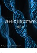Welcome to Introductory Genetics
