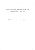 NR 511 Differential Diagnosis & Primary Care Practicum Midterm study guide