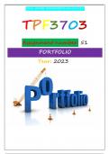 TPF3703 ASSIGNMENT 51 (PORTFOLIO) 2023