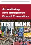 Test Bank For Advertising and Integrated Brand Promotion - 8th - 2019 All Chapters - 9781337110211