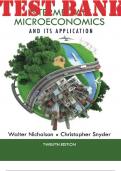 TEST BANK and INSTRUCTOR MANUAL  for Intermediate Microeconomics and Its Application 12th Edition by ISBN 9781305176386, ISBN-13 978-1133189039. (All Chapters 1-17)