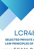 LCR4805- EXAM PACK 