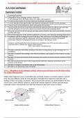 Summary Notes on Gas Exchange - AQA A Level Biology 