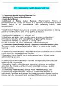 ATI RN Community Health Bundled Exams(All exam versions are here)