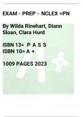EXAM - PREP - NCLEX =PN By Wilda Rinehart, Diann Sloan, Clara Hurd ISBN 13= P A S S ISBN 10= A + 1009 PAGES 2023