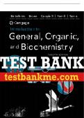 Test Bank For Introduction to General, Organic and Biochemistry - 12th - 2020 All Chapters - 9781337571357
